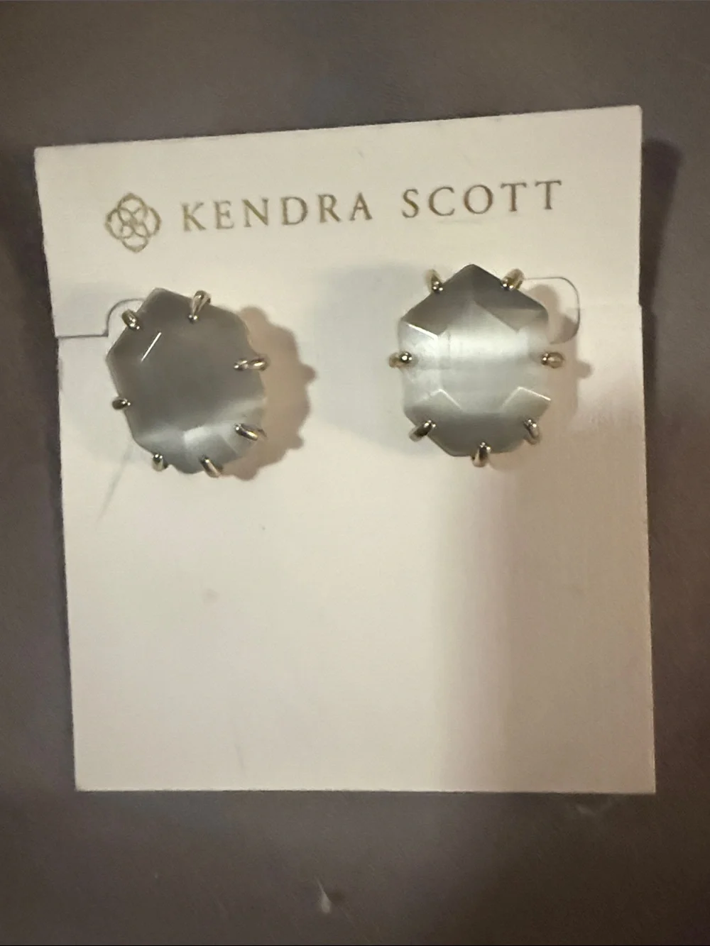 Kendra Scott slate gray Morgan’s!!